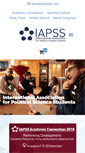Mobile Screenshot of iapss.org