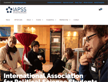 Tablet Screenshot of iapss.org